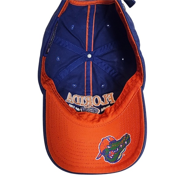 Florida‎ Gators Football Vintage Strapback Blue Orange Y2k Hat Cap - Picture 4 of 12